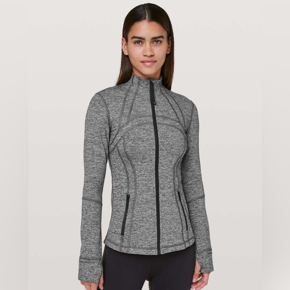 Lululemon Define Jacket *Luon Heathered Black | SIZE: 8